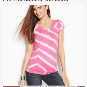 INC tie dye studded t-shirt